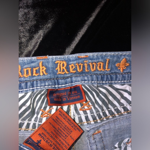 Y2K  NEW ROCK REVIVAL “DEE” JEANS BOOTCUT 27 🔥 - Picture 10 of 16
